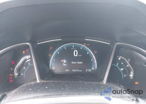 2021 Honda Civic Ex-L z USA, uszkodzony, nr VIN 19XFC1F79ME013855